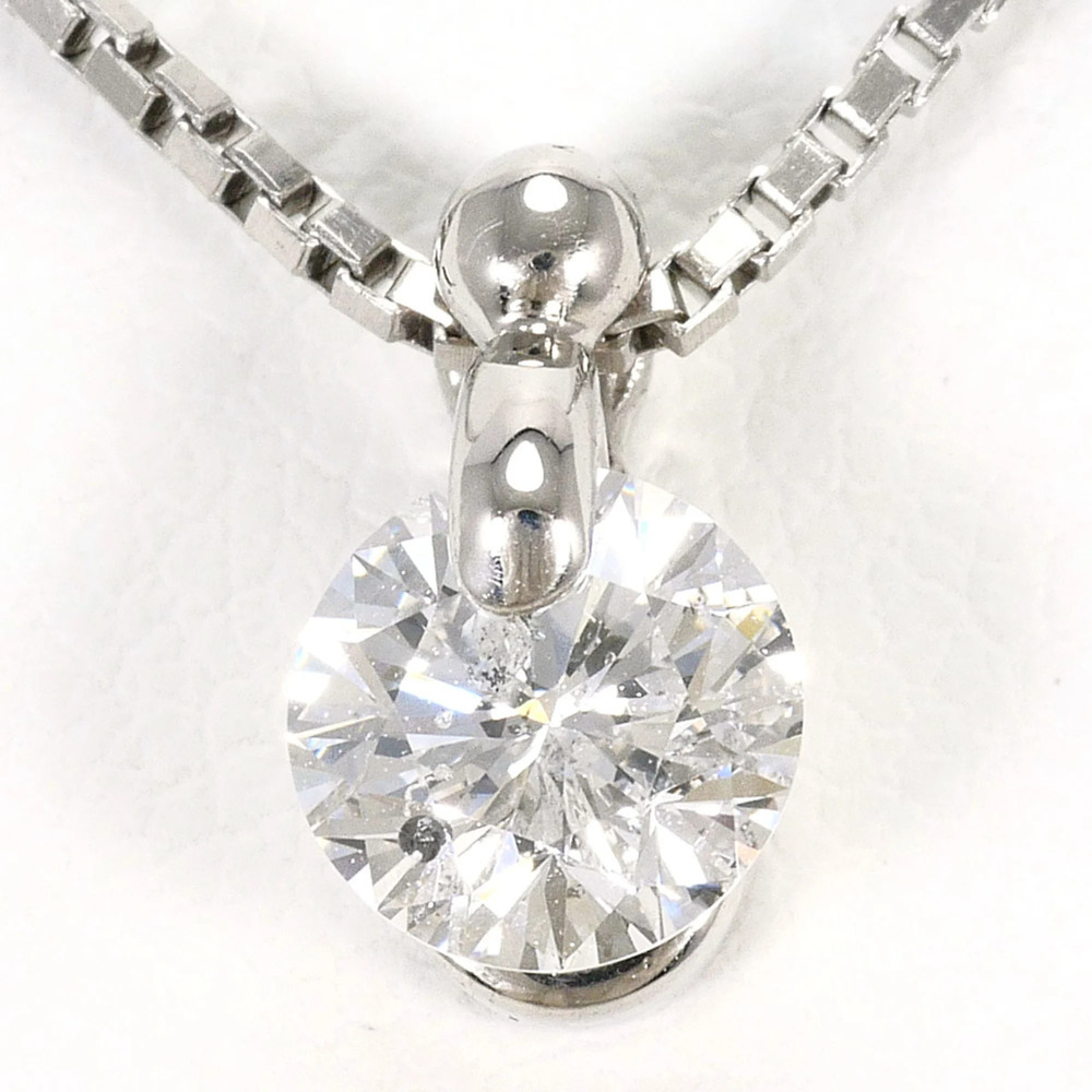 VINTAGE Silver Diamond Necklace